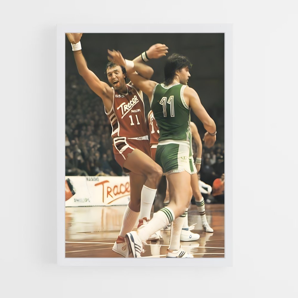 Poster Blocage décisif – affiche Basketball (vue 3)